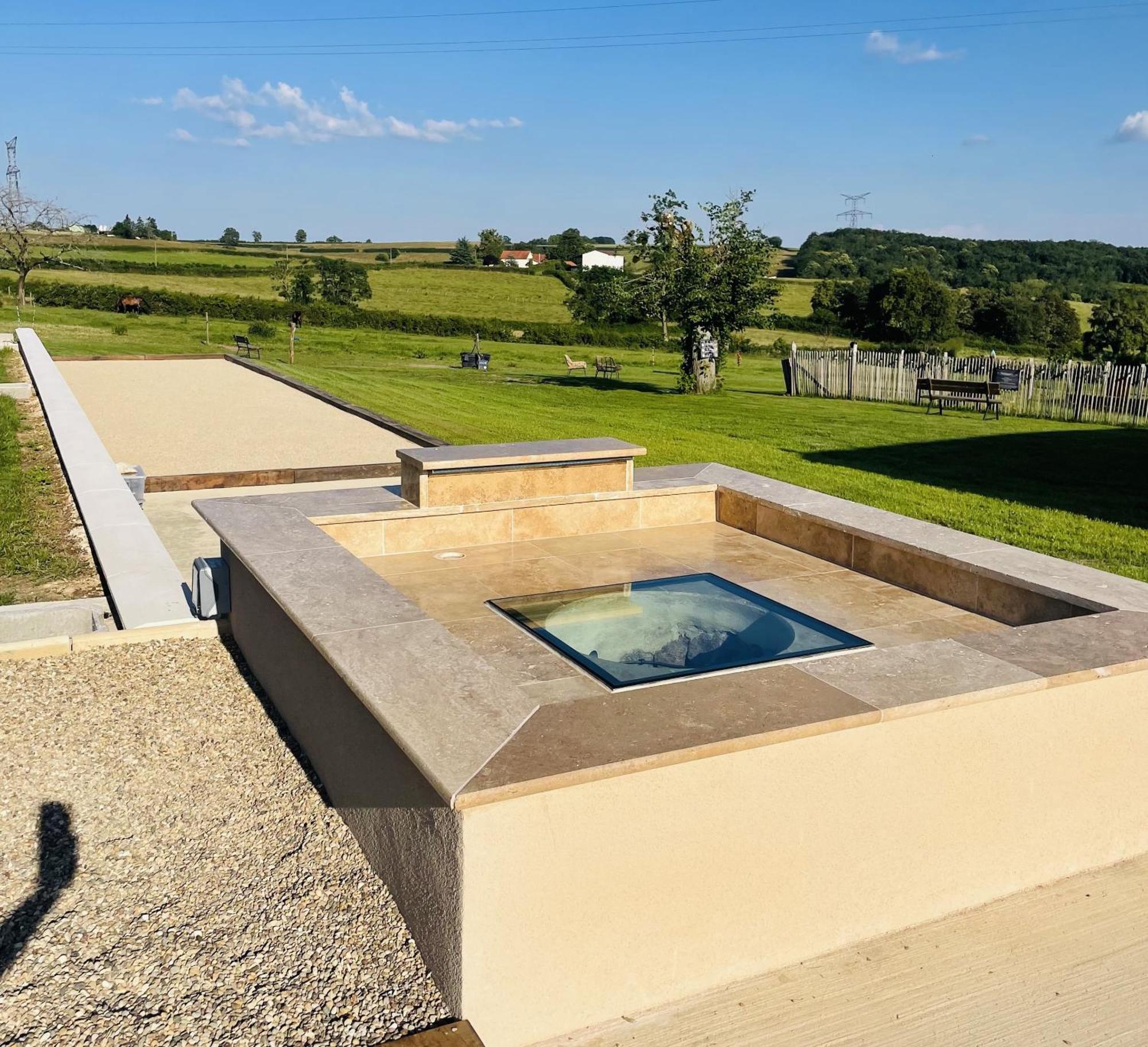 Le Lodge Spa Saint-Laurent-d'Andenay Exterior foto